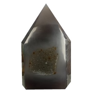 Agate Polished Tower Geodes Wt:338g